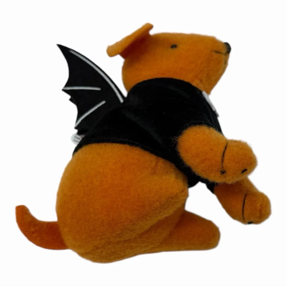 Halloween 2024 Fabric Dog Bat Costume Figurine Target Bullseye Halloween - Picture 5 of 5